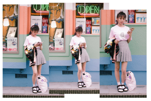 From Harajuku with Love #JLMStorexNaomi We are proud to present this kawaii-themed souvenir jacket l