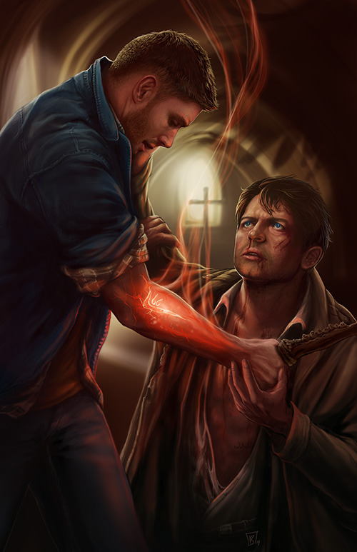hexacosm:  So the idea of a sort of reversal of the crypt scene got stuck in my head