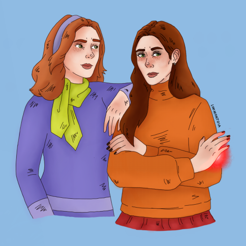 Wandanat + Yelena + Scooby-Doo Costumes = Me Happy