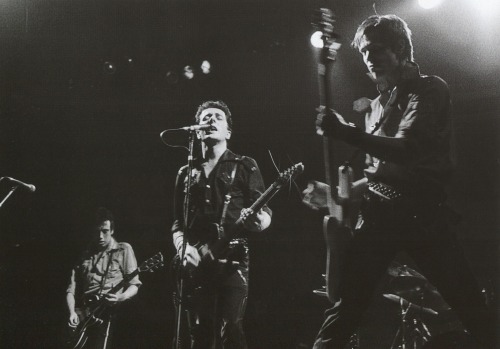 superblackmarket2: The Clash photographed by Bob Gruen