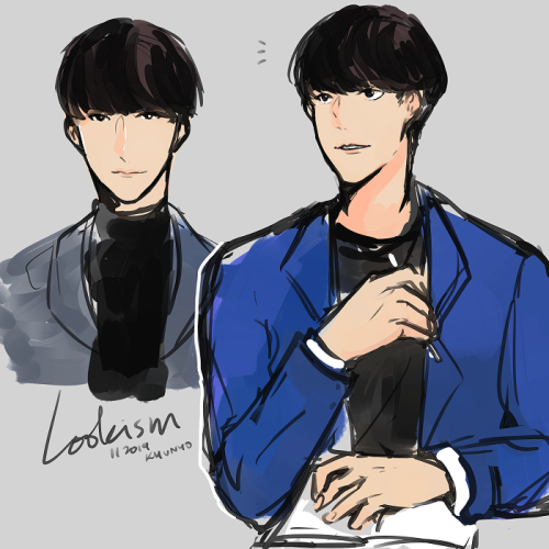 getting this out of my system; the truffle & souffle head ^0^got hooked on lookism and I Am very