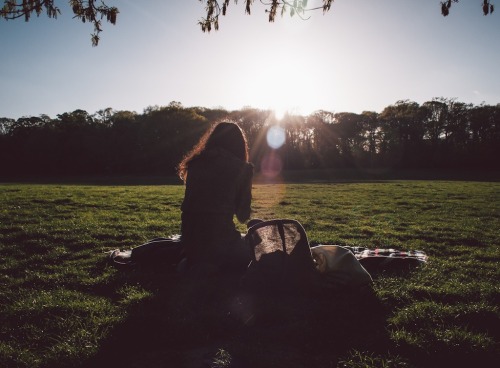 gabrielrobertflores:  Sunset picnic in Prospect Park with April Flores - 05.03.2013 