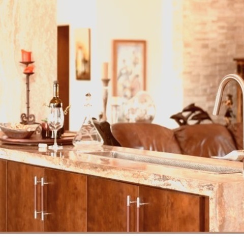 Single Wall Home Bar In Phoenix