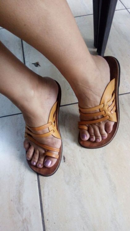 Interesting and mean looking sandals&hellip;AKA The Chancla. Very handy to have a good spanking 