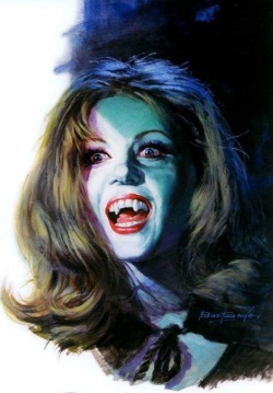 wonderful-strange:  Ingrid Pitt by Basil Gogos