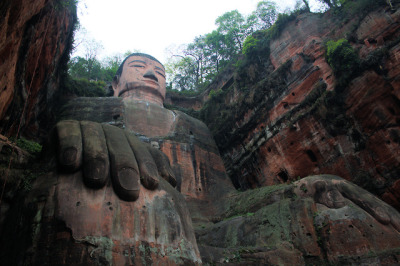 Leshan, Giant Buddha, China.
