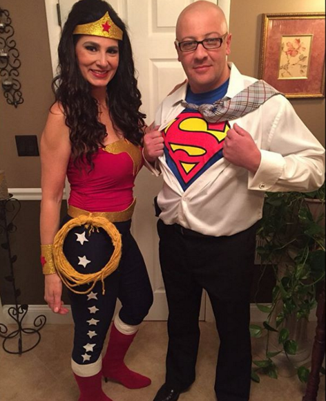 Hell Yeah Superman-n-Wonder Woman • Happy Halloween!