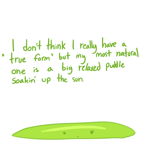 tjpones:  Booger Horse.   =O askshinytheslime looks like you’ve got another gooey neighbor on the block, so to speak! owo