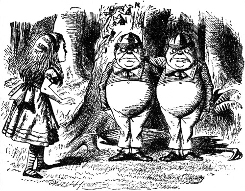 Tweedledum And Tweedledee,