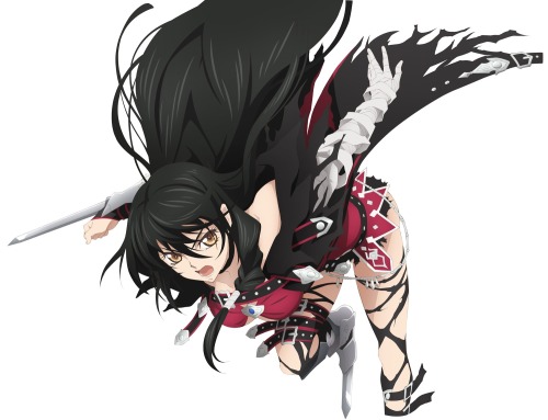 tales of tales of berseria velvet crowe bandages cleavage no bra tagme thighhighs torn clothes weapon | #363019 | yande.re