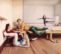Paul Cadmus - Reflection (1944)