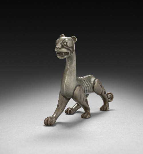 Walking Tiger, 206 BC - AD 220, Cleveland Museum of Art: Chinese ArtMedium: silverclevelanda