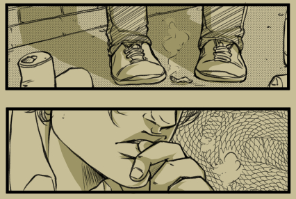 breakscomic:Breaks update ahoy!There are now 106 pages of Cortland brooding… he’s gonna get wrinkles