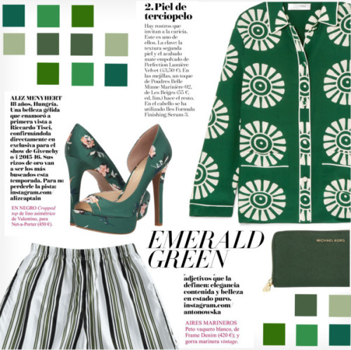 Emerald Green by soyance featuring high heel pumps ❤ liked on Polyvore