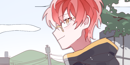 I finished drawing seven for mystic messenger zine!Please support &gt;&lt; mysti