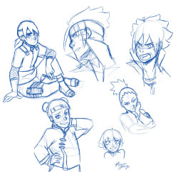 teacher-monica:  Boruto doodlesSource