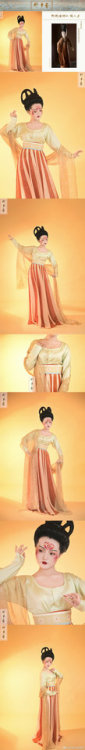 Reconstructed Tang Dynasty hanfu by 丹青荟传统服饰 