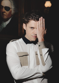 anarchiist:  bello magazine + aaron tveit. (more here)   Ok but I want that shirt tho&hellip;