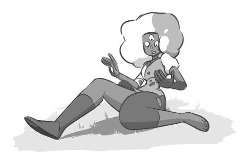 aromanillos:Been wanting to draw this for awhile, here’s a baby Garnet,