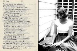 smooshywrites:  Sylvia Plath