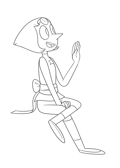 karpetshark:  here’s a lil pearl i forgot i doodled the other day