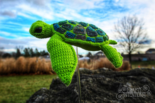 I&rsquo;m happy to announce that my brand new Sea Turtle pattern is now available!!  This pattern fe