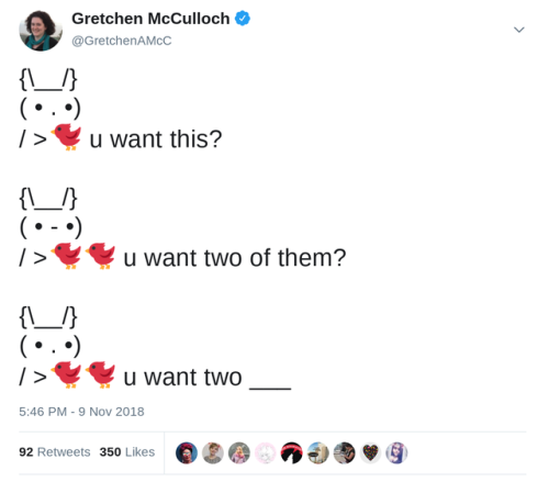 shogikappa:  allthingslinguistic:  Linguistics takes on the You Want This? Bunny meme:  u want 