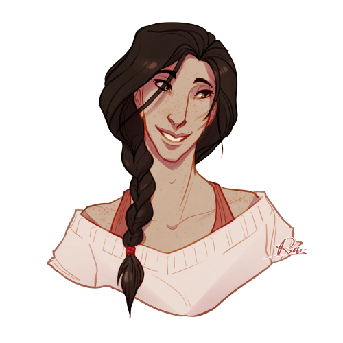 A trio of portraits commissioned by Burrito. They are all of her wonderful Dragon Age pc babes.