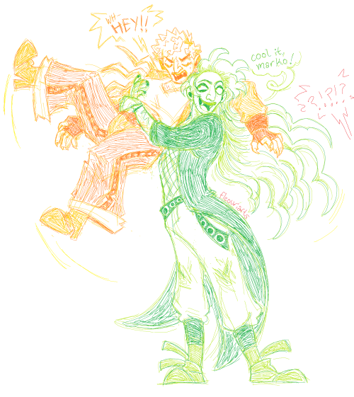 I Saw People Were Reblogging This Old Parko Art I Did Again So I Decided To Redraw It