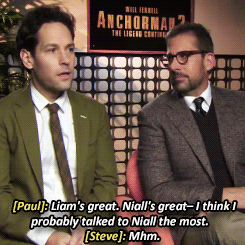 stylesin:  Paul Rudd and Steve Carell discuss One Direction 