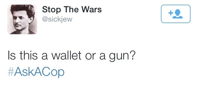 krxs10: damn CNN tried to get #AskACop trending but it backfired completely and twitter