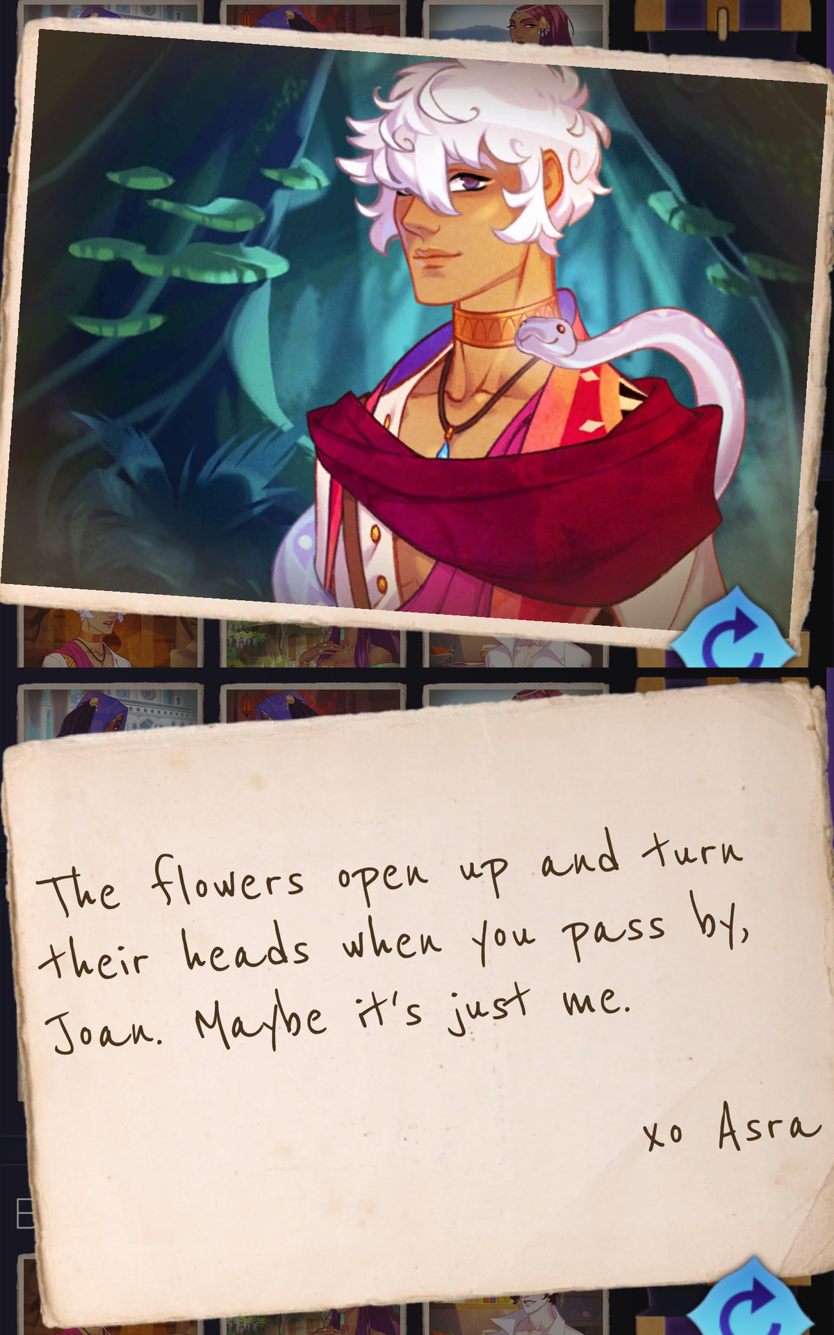 The Arcana Compendium — Adventures with Asra All Postcards & Rewards...