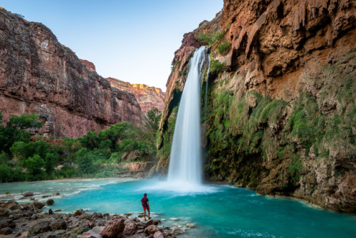 The name of this waterfall is very literal; Havasupai, the people of the blue-green waters. The nati