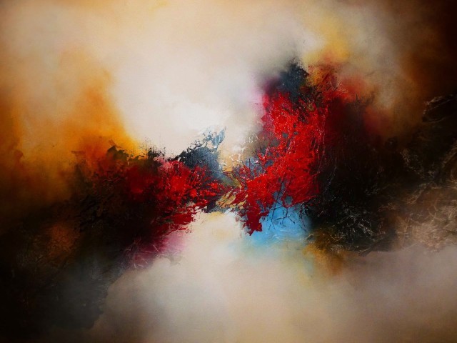 asylum-art-2:  Abstract Paintings by Simon Kenny                      