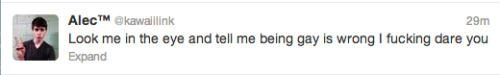macarena-of-time:  on today’s episode of “dont talk to me about gay rights or i’ll explode” 