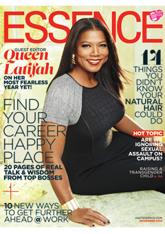 Look who got the cover of Essence for 2014, the one and only Queen Latifah, sharing insiders about her most fearless year yet.
