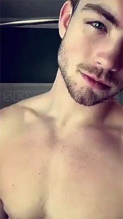 tripnight:  Dustin McNeer (from America’s Next Top Model #22) not hiding his candy
