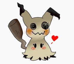 iloonylovegood:  (( BUY THIS AS A SHIRT https://www.redbubble.com/people/iloonylovegood/works/25994656-mimikyu-3?asc=u&amp;p=t-shirt&amp;rel=carousel&amp;style=mens ))  THIS IS MY ART! This is my redbubble store!  If you want to suggest something for