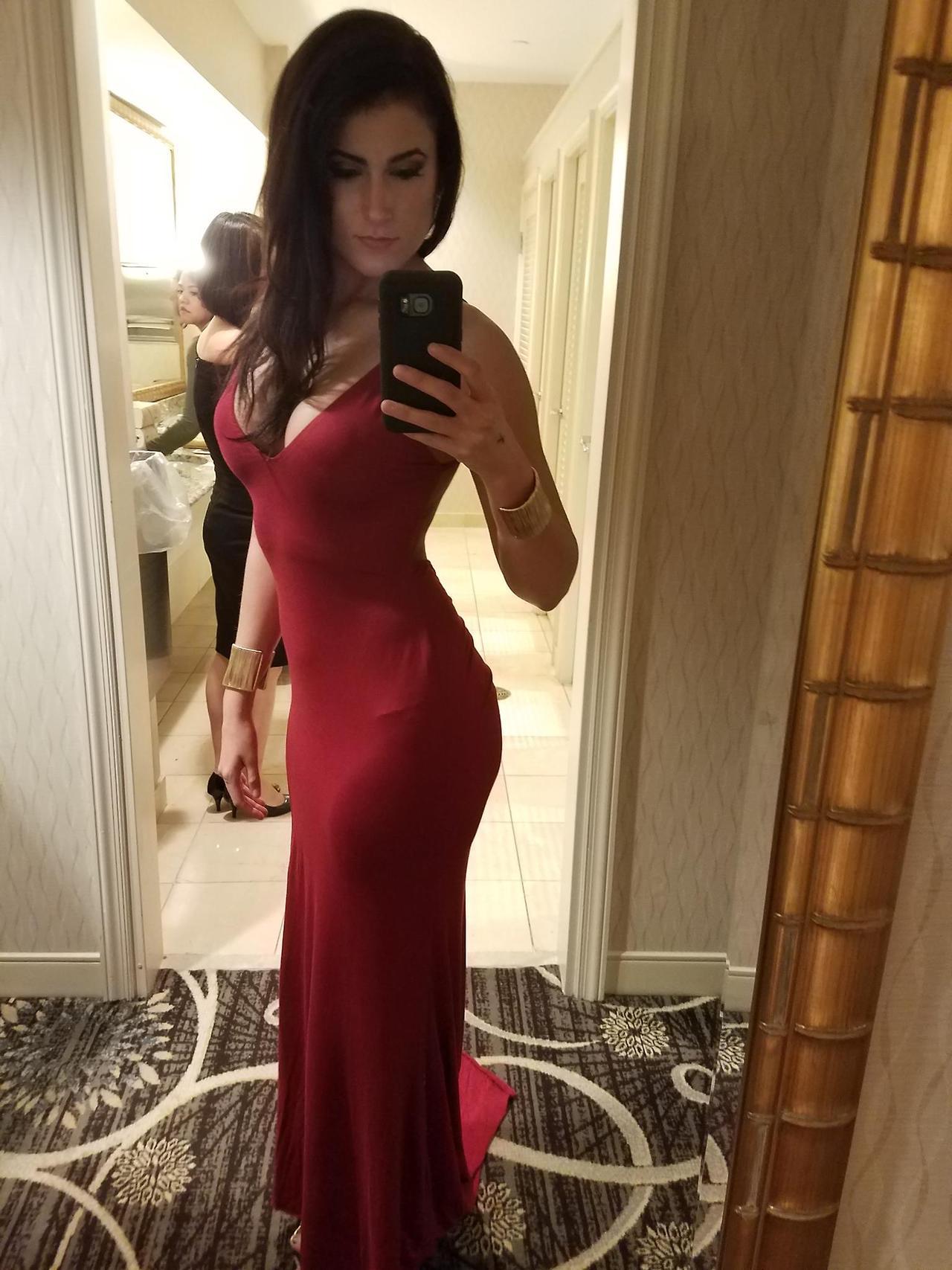 Red dress