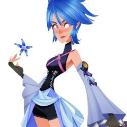 Lady N•88 Aqua From Kingdom Hearts! She Was The First Playable Female On The Games