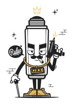 eatsleepdraw:  Squeezer GRX Rulez Tshirt