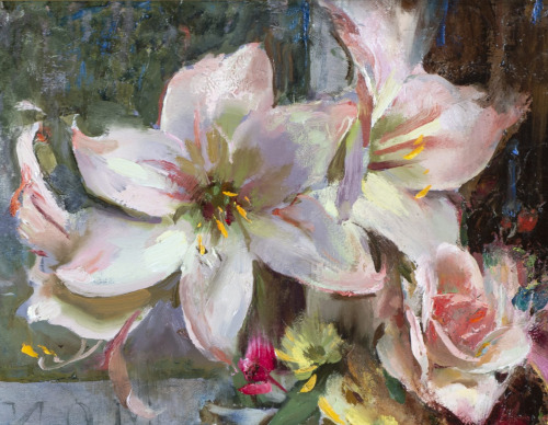 antoniettabrandeisova: Spring and the Seine (detail), Daniel Gerhartz (American, 1965 - )