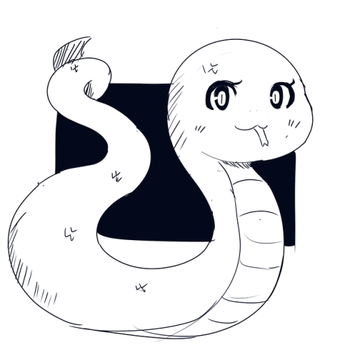 darky03nle:been a while since i’ve posted here. have a cute snek Rebloggin a snek from my sfw blog.(yup…I have a sfw blog….that I barely post in)