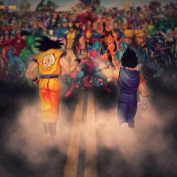 #dragonballz #dvz #marvel #marveluniverse #marvelcomics #goku