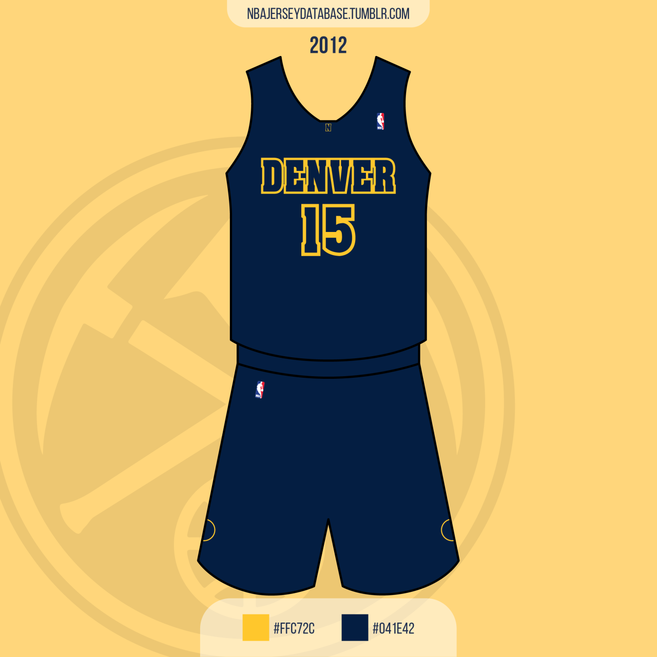 denver nuggets christmas jersey