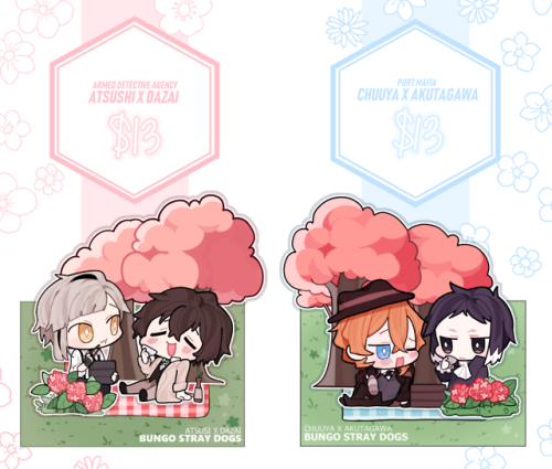 BSD ACRYLIC STANDEE PRE-ORDER NOW OPENED!While celebrating for bsd season 3, I also opened my preord