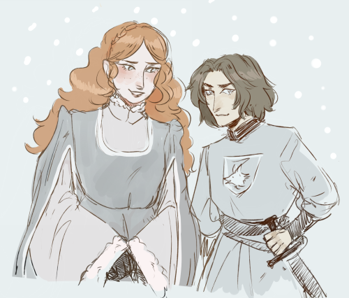 merin-art: still waiting for that stark sisters reunion george