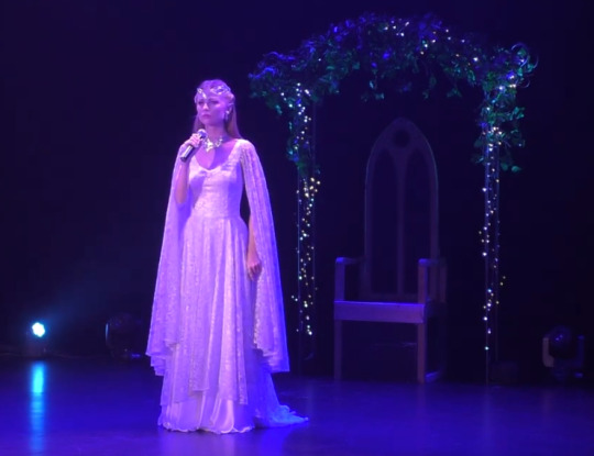 A still from the Finrod Rock Opera, version staged October 7, 2023. (Teatr-Studio "Portal")