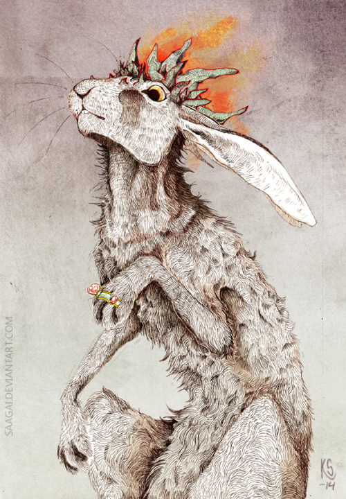 The Hare King by Saagai