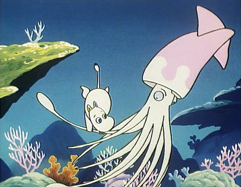 muumilaaksontarinoita:  Moomin and the Dolphin,   ムーミンとイルカの友情